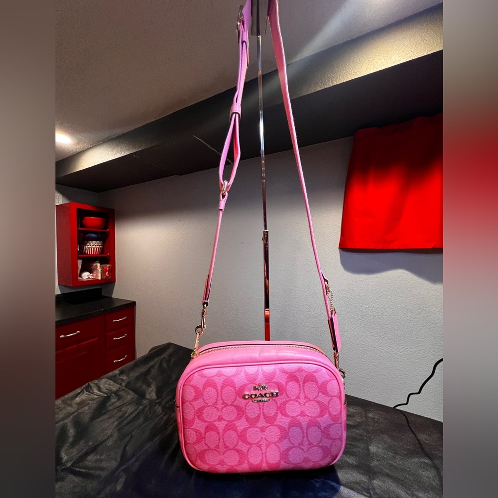 Coach Camera Bag with Crossbody Strap